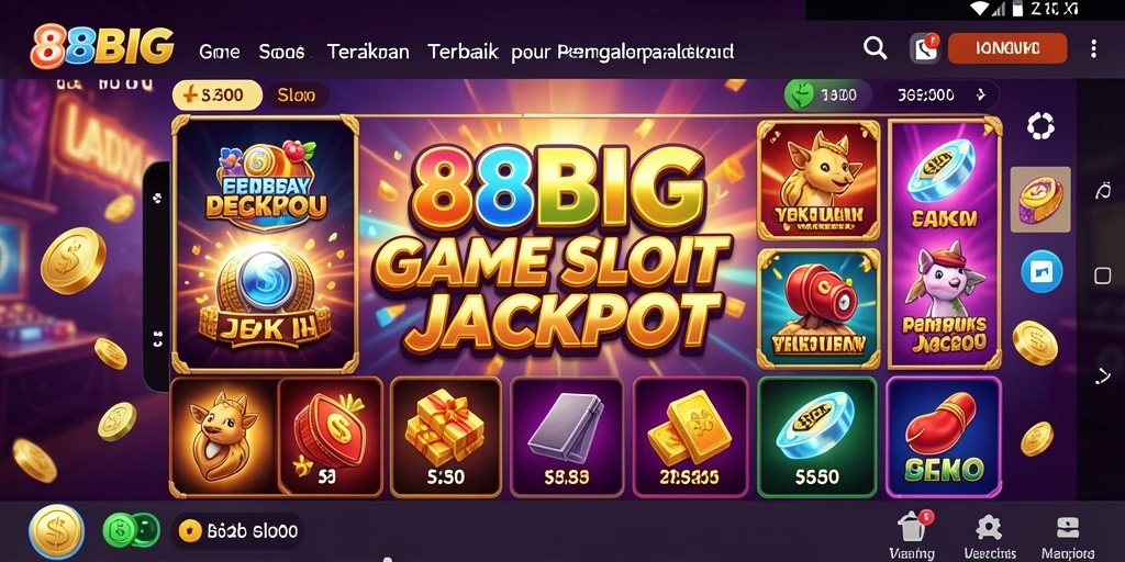 Screenshot gameplay Slot 88BIG yang menarik dan penuh warna.