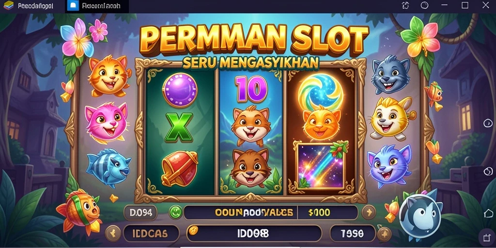 Menyaksikan tampilan menggembirakan dari gameplay Slot ID098.