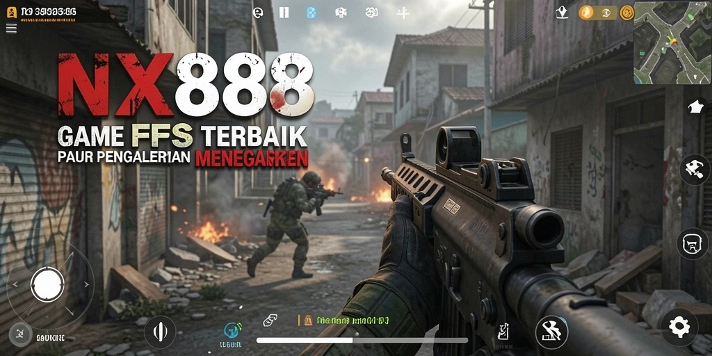 Gameplay mendebarkan di NX888 dengan aksi tembak-menembak yang intens.