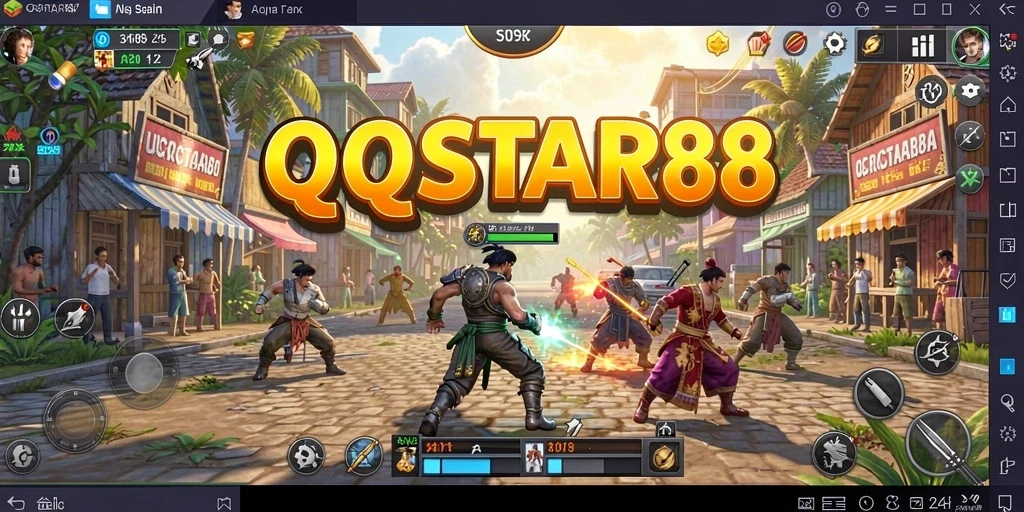 Tampilan gameplay menarik dari QQSTAR88 yang penuh strategi.