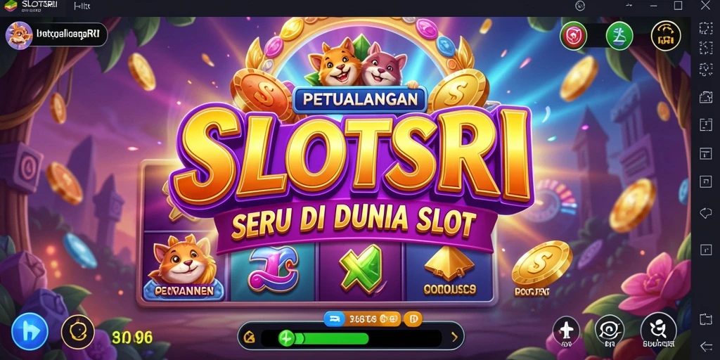 Gameplay seru SLOTSRI dengan tampilan slot yang menarik.